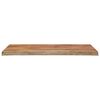 vidaXL Encimera de ba&ntilde;o rectangular madera maciza acacia 140x60x2,5 cm