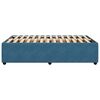 vidaXL Estructura de cama terciopelo azul oscuro 120x190 cm
