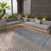 vidaXL Alfombra de exterior ARAKIL antracita 80x250 cm PP