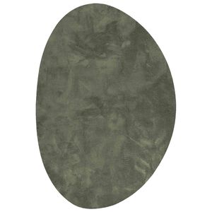 vidaXL Alfombra HUARTE Verde bosque 120 x 170 cm Poliéster