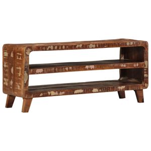 vidaXL Mueble para la TV 105x46x32 madera maciza reciclada