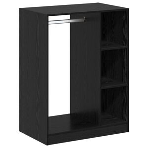 vidaXL Armario Roble Negro 77 x 48 x 102 cm Madera de ingenier&iacute;a