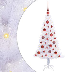vidaXL &Aacute;rbol de Navidad artificial con 150 LED 120 cm PVC y Acero