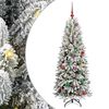 vidaXL Árbol de Navidad artificial con 150 LED 63 x 63 x 150 cm