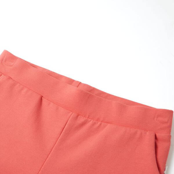 Pantal&oacute;n infantil con perneras anchas coral 116