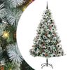 vidaXL &Aacute;rbol de Navidad artificial verde y 210 cm