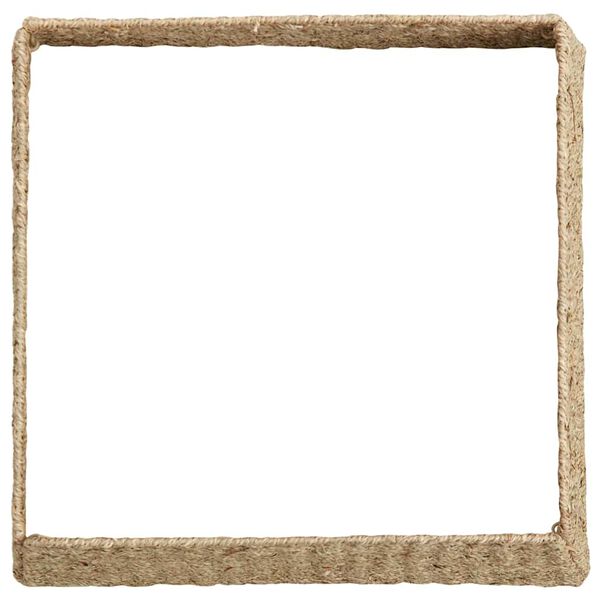 vidaXL Collar para &aacute;rbol de Navidad Marr&oacute;n 50 x 50 x 25 cm