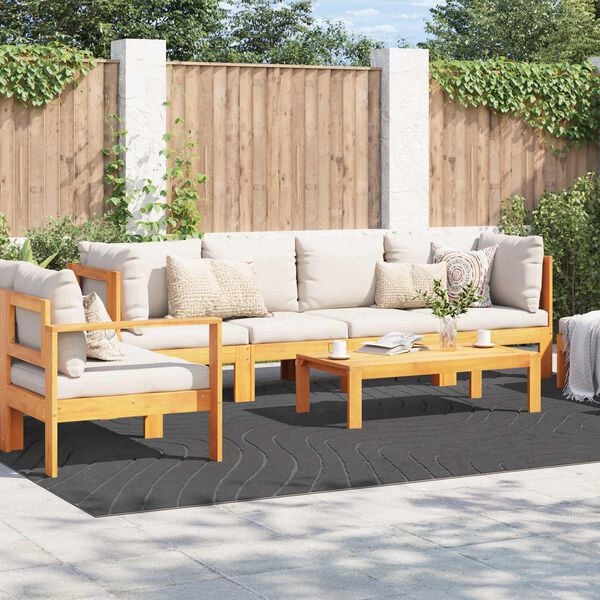 vidaXL Alfombras de &aacute;rea Rectangular Antracita 340 x 240 cm