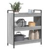 vidaXL Carrito de cocina madera de ingenier&iacute;a gris Sonoma 70x30x82 cm