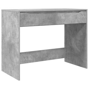 vidaXL Escritorio Gris Concreto 100 x 50 x 78 cm Madera de ingenier&iacute;a