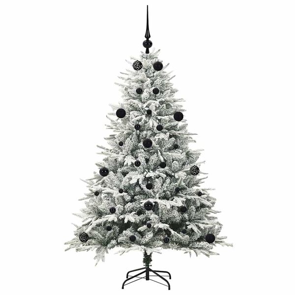 vidaXL &Aacute;rbol de Navidad Artificial Pre-iluminado con Juego de Bolas