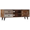 vidaXL Mueble para TV de madera maciza de mango 118x30x40 cm