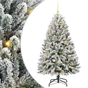 vidaXL &Aacute;rbol de Navidad artificial con ramas articuladas 120 cm