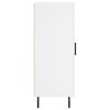 vidaXL Aparador madera de ingenier&iacute;a blanco 34,5x34x90 cm