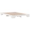 vidaXL Estructura de cama 140 x 200 cm Madera de pino macizo