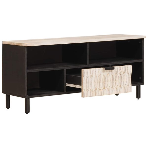 vidaXL Mueble de TV con caj&oacute;n Acabado de Lavado 100 x 33 x 46 cm