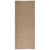 vidaXL Alfombra para interiores y exteriores AGIRA Natural 200 x 80 cm