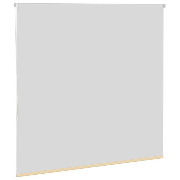 vidaXL Estor Enrollable Opaco Beige 165x130 cm Tela Ancho 161,6 cm