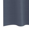 vidaXL Cortinas Opacas con Anillas 2 pcs Antracita 140 x 140 cm