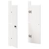 vidaXL Puerta de cocina MEPPEL 2 pcs 50 x 9 x 82 cm
