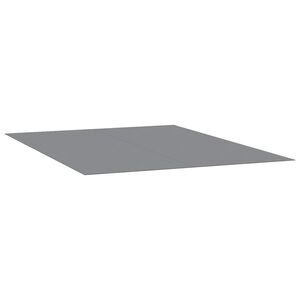 vidaXL Tapiz de suelo piscina geotextil poli&eacute;ster gris claro 300x220cm