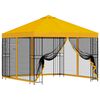 vidaXL Gazebo de jard&iacute;n con paredes laterales 3 x 3 m Amarillo