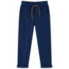 Pantalones infantiles con cord&oacute;n azul marino 116