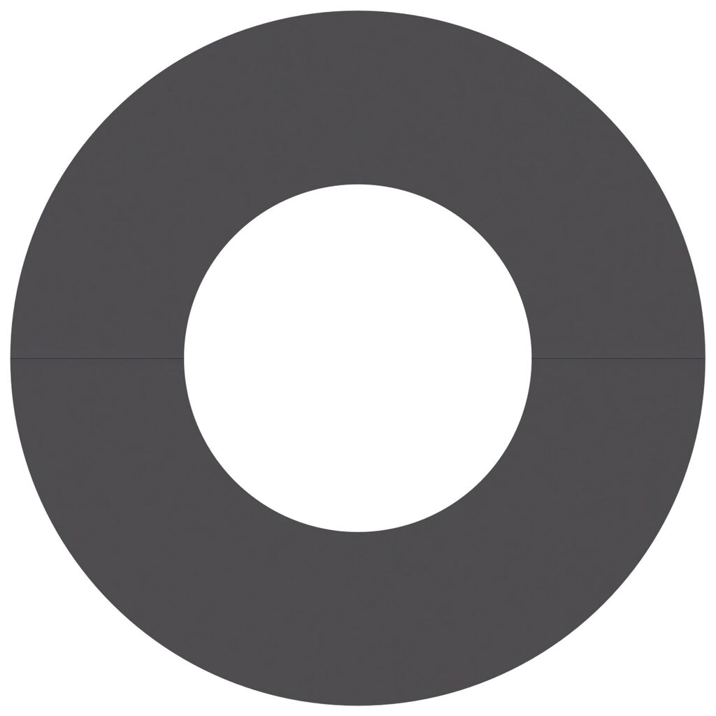 vidaXL Macetas de Plástico Negro Plástico Mediano Apilable