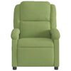 vidaXL Sill&oacute;n reclinable de masaje el&eacute;ctrico terciopelo verde claro