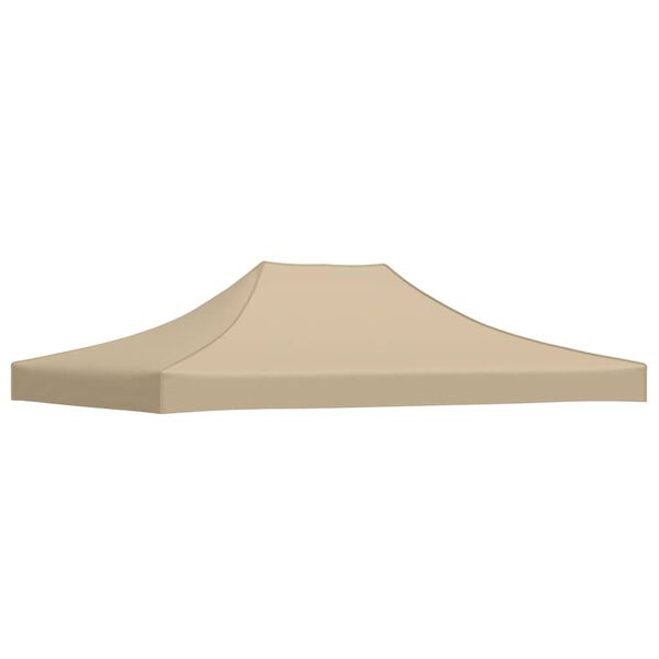 vidaXL Techo de carpa para celebraciones beige 4x3 m 270 g/m²
