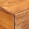 vidaXL Mesa de centro madera maciza de acacia 80x50x40 cm