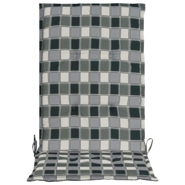 vidaXL Cojines de sillas jard&iacute;n 2 uds estampado multicolor 120x50x3 cm