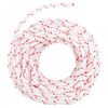 vidaXL Cord&oacute;n de arranque nailon blanco y rojo &Oslash;4 mm 10 m