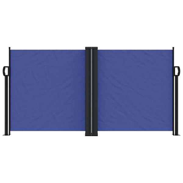 vidaXL Toldo lateral retr&aacute;ctil azul 120x600 cm