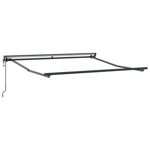 vidaXL Estructura del Toldo Ajustable Antracita 3 x 2,5 m Acero
