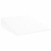 vidaXL Almohada en forma de cu&ntilde;a 69 x 64 x 19 cm Medio Blanco