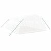 vidaXL Invernadero con estructura de acero blanco 24 m² 6x4x2 m