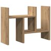 vidaXL Organizador de Escritorio Roble artisan 50 x 15,5 x 35,5 cm
