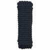 vidaXL Cuerda para barco 2 mm 12 m Azul Royal Poli&eacute;ster