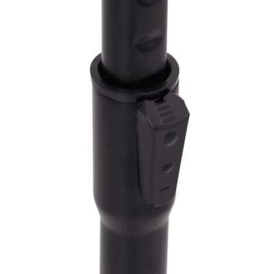 vidaXL Soporte de pie para carteles A4 de aleación de aluminio negro