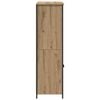 vidaXL Alacena Roble artesanal 62 x 36 x 121,5 cm Madera contrachapada