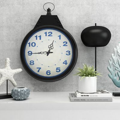 vidaXL Reloj de pared vintage 40 cm