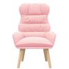 vidaXL sill&oacute;n Rosa 69 x 74 x 93 cm Tela Sherpa