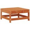 vidaXL Conjunto de Sof&aacute;s de Jard&iacute;n 7 pcs Marr&oacute;n Cera Pino macizo