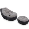 Intex Sill&oacute;n inflable con puf Ultra Lounge Relax