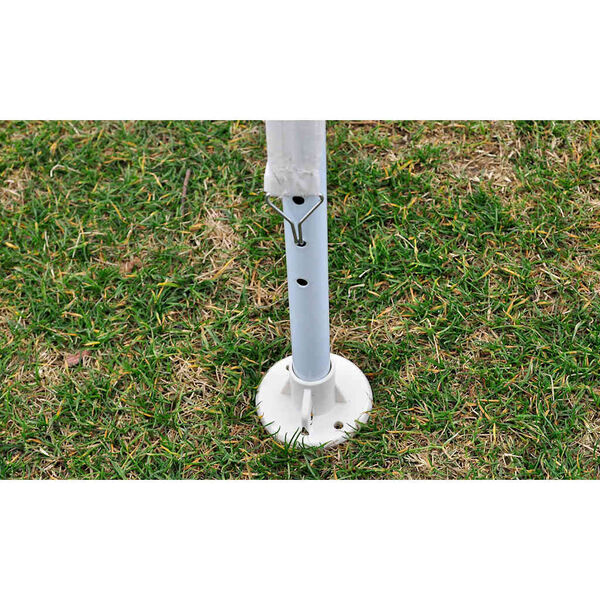 vidaXL Carpa cenador de jard&iacute;n techo de pir&aacute;mide 3x3 m