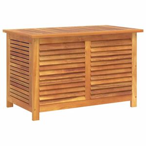 vidaXL Caja de almacenaje de jard&iacute;n madera maciza acacia 90x50x56 cm