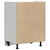 vidaXL Mueble bajo de cocina&nbsp;porto roble ahumado madera reconstituida