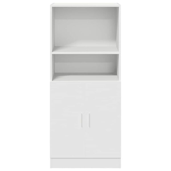 vidaXL Mueble de cocina madera de ingenier&iacute;a blanco 57x41,5x131,5 cm