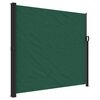vidaXL Toldo lateral retr&aacute;ctil verde oscuro 180x600 cm
